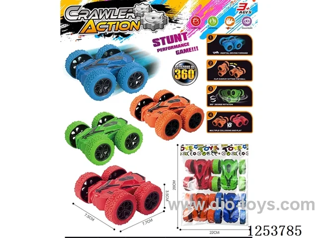 dual-inertia stunt car 4PCS