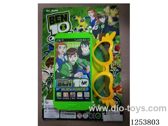 BEN 10 mobile phone with glasses