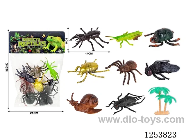 8PCS Insects