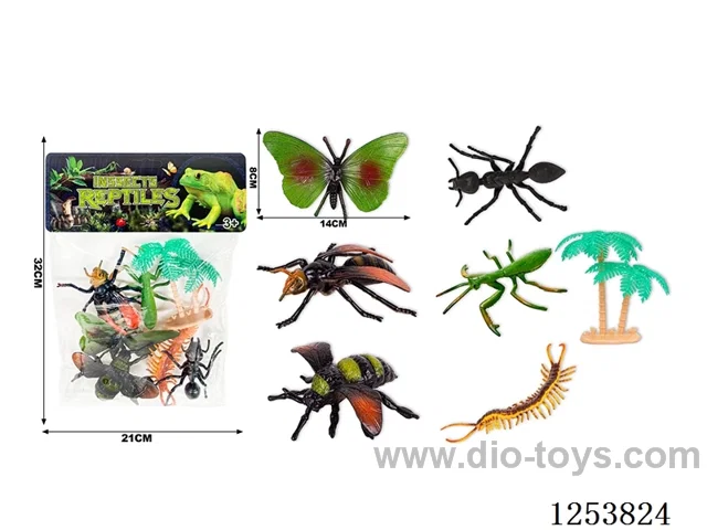 6PCS Insects +1 Coconut