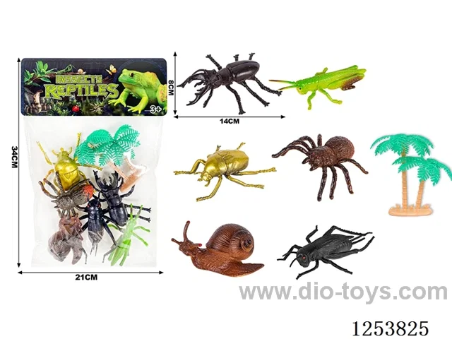 6PCS Insects +1 Coconut