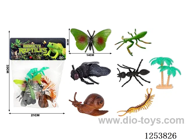 6PCS Insects +1 Coconut
