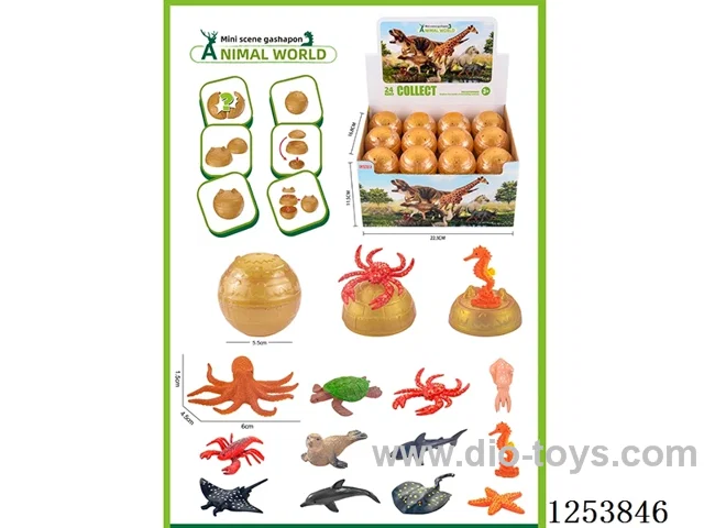 Sea World Mini Scene Twister 24PCS