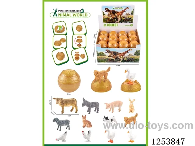 Poultry Farm Mini Scene Twister 24PCS