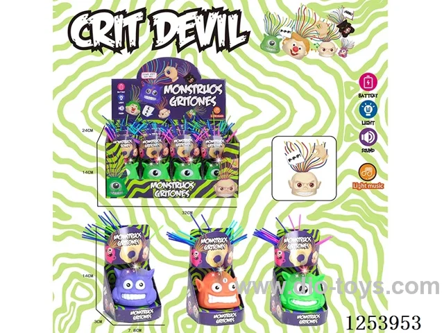 Pull hair monster 12PCS W L/M included battery