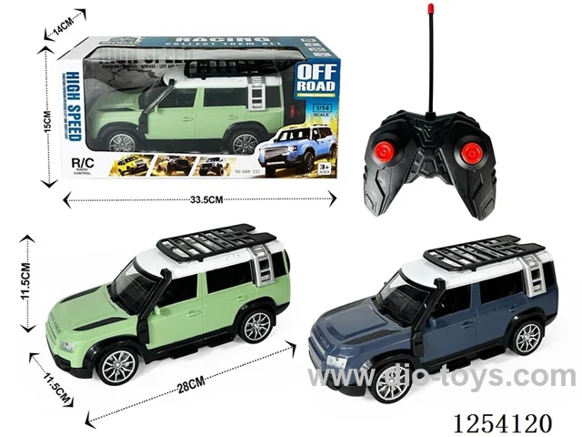 4ch Land Rover Defender RC car with light 2 colors