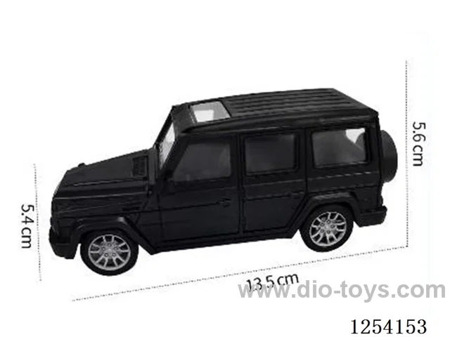 Plastic large black Mercedes