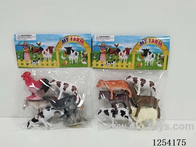 Farm Set 6PCS (2 Mixed Packs)