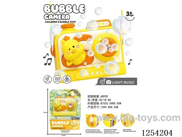 B/O bubble gun W L/M not included battery