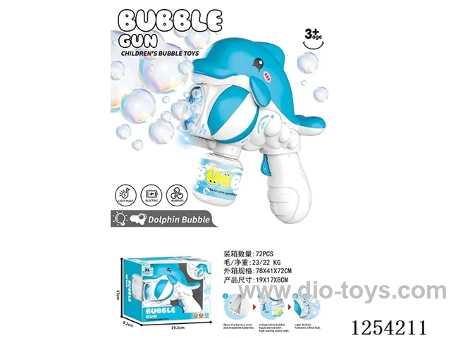 B/O bubble gun with light not included battery