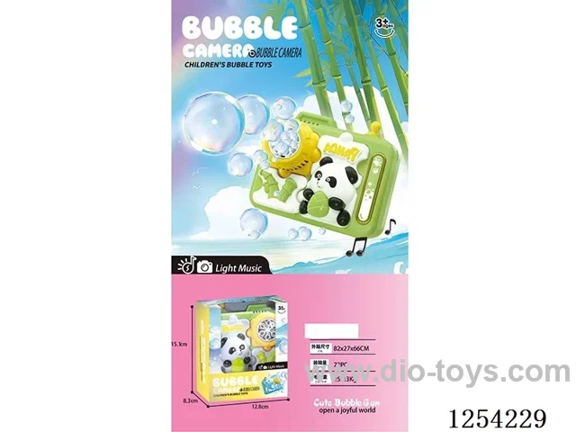 B/O bubble gun W L/M not included battery