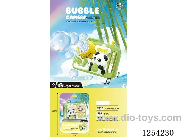 B/O bubble gun W L/M not included battery