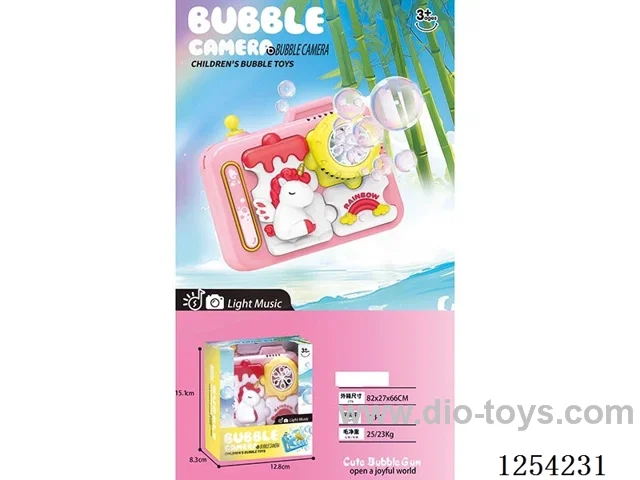 B/O bubble gun W L/M not included battery