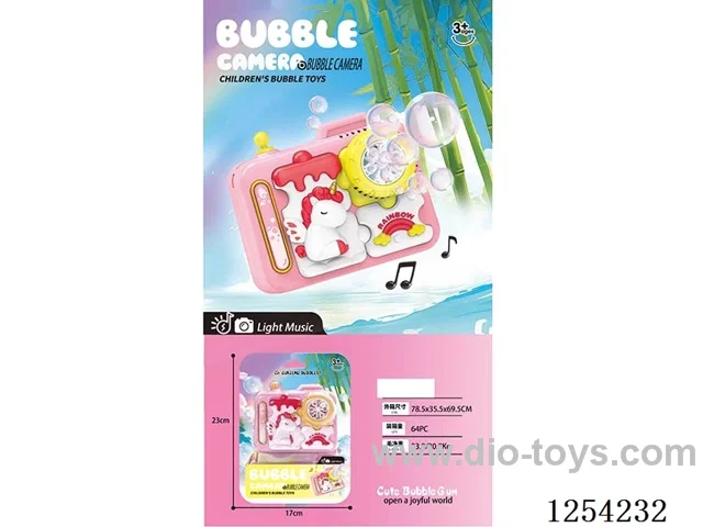 B/O bubble gun W L/M not included battery