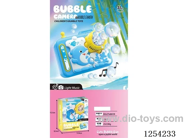 B/O bubble gun W L/M not included battery