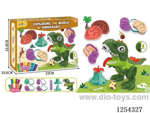Colored clay set
