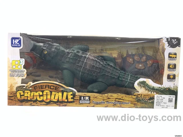 Remote-controlled crocodile