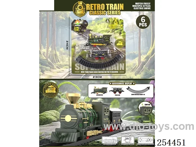 Classic Electric Railway Trainnot included battery