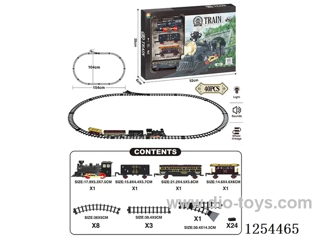 Classic Electric Railway Train W L/M included battery