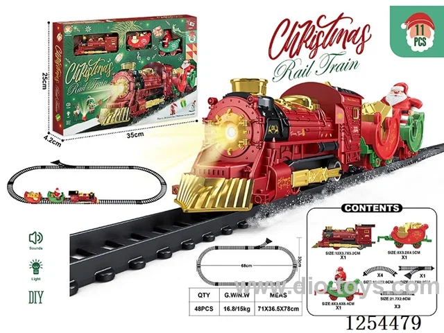 Classic Electric Railway Train (Christmas model) W L/M not included battery