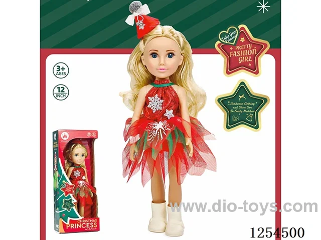 12 inch Vinyl Christmas Dolls