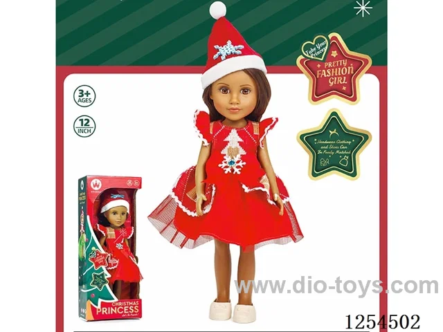 12 inch Vinyl Christmas Dolls