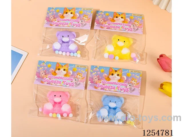 Stress Relief Squeeze Toy - Teddy Bear