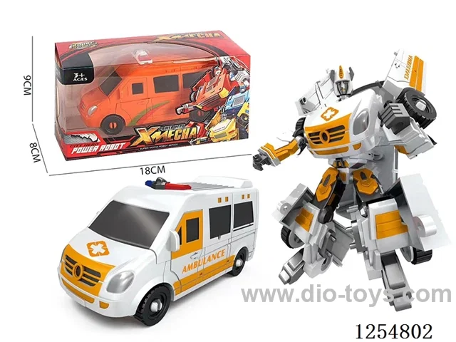 2-in-1 Car-Transforming Robot