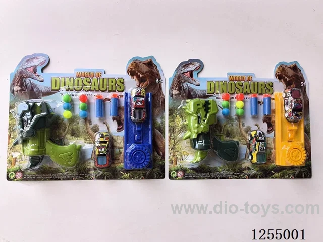 Dinosaur soft bullet ping pong gun