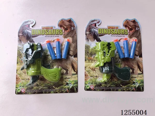 Dinosaur soft bullet ping pong gun