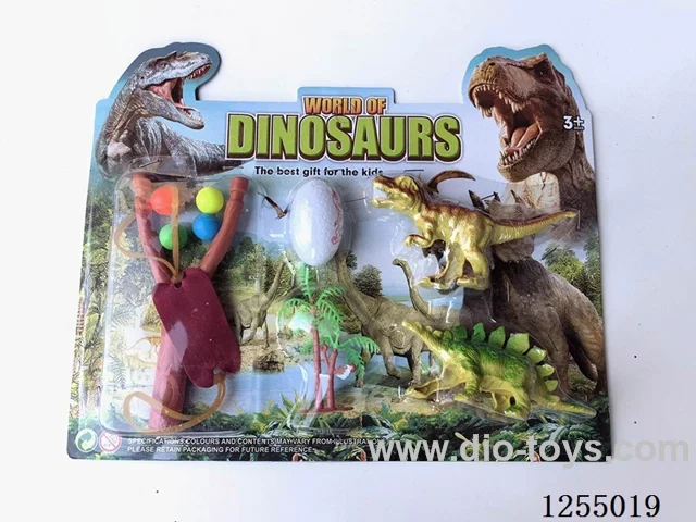 Dinosaur Set with Slingshot