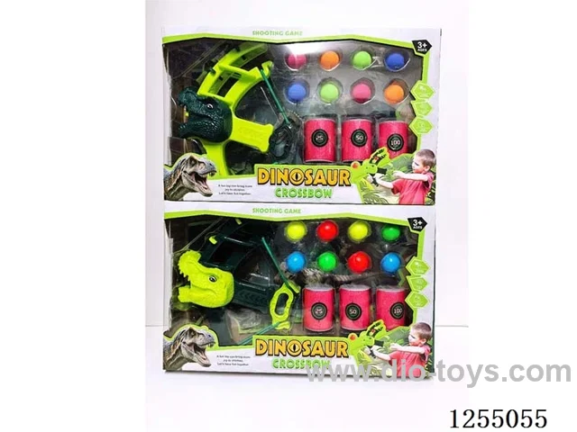 Dinosaur Ping Pong Bow and Arrow Set (EVA Balls)