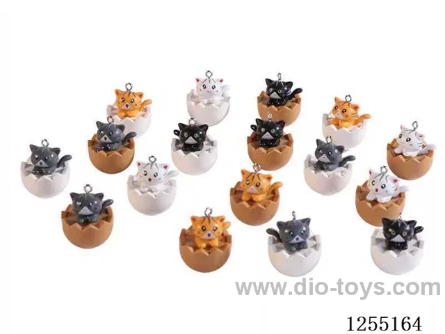 Cat Keychain Tumble Toy