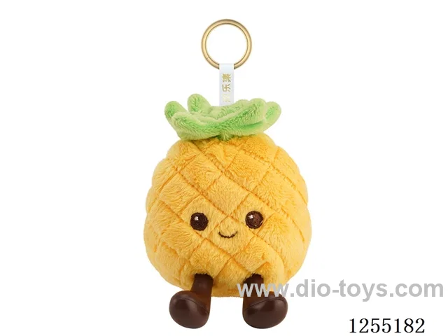 Pineapple Plush Keyring