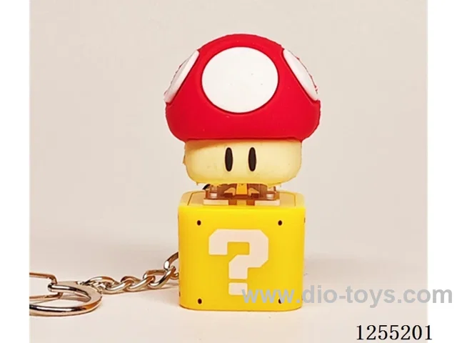 Mushroom Button Keychain [Voice Edition]