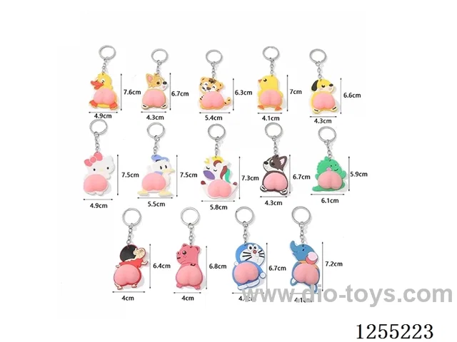 TPR Squeezy Keyrings