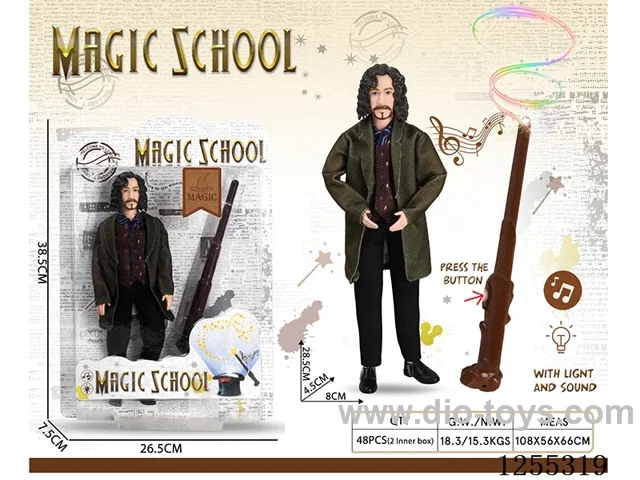 Magic School 11.5-inch 21-Joint Barbie + Magic Wand W L/M