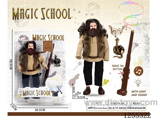 Magic School 11.5-inch 21-Joint Barbie + Magic Wand W L/M