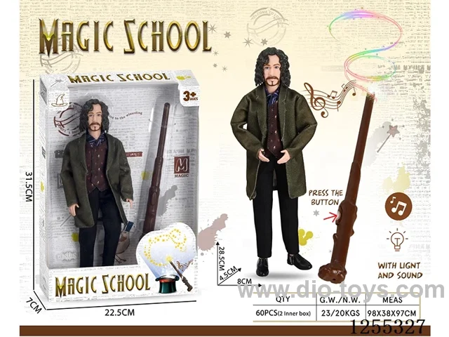 Magic School 11.5-inch 21-Joint Barbie + Magic Wand W L/M