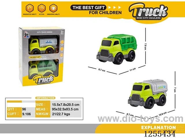 Mini cartoon car 2PCS