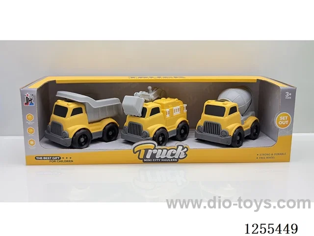 Mini cartoon car 3PCS