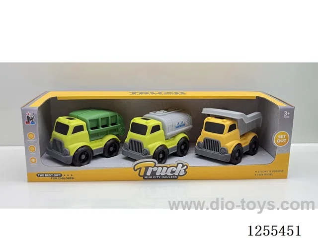Mini cartoon car 3PCS