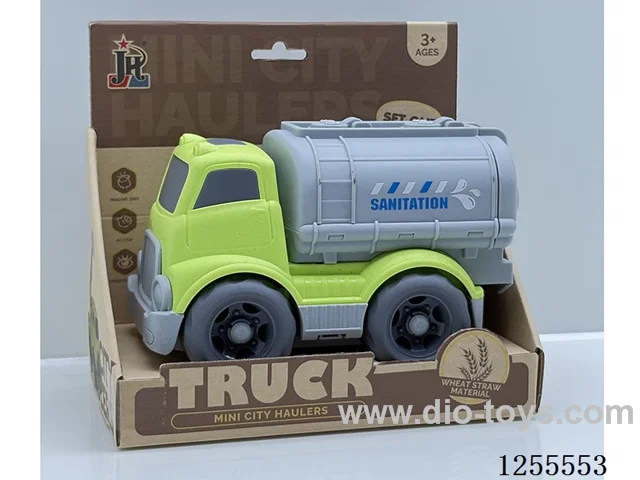 Straw cartoon tanker