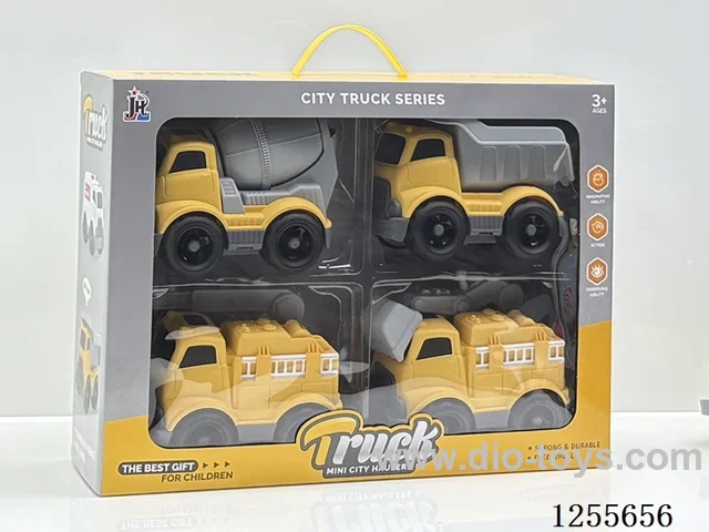 Cartoon car 4PCS
