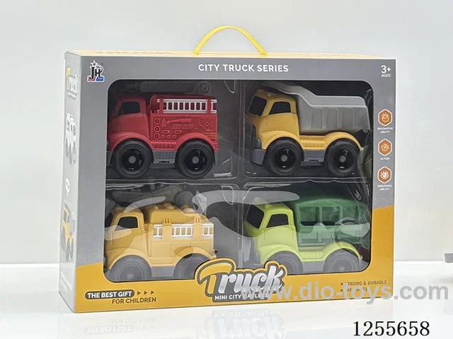 Cartoon car 4PCS