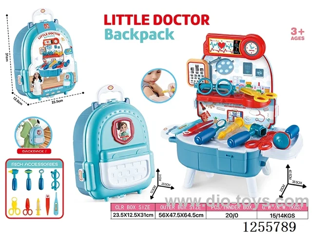 Medical Tools Backpack Suitcase (3-in-1 Transformable)