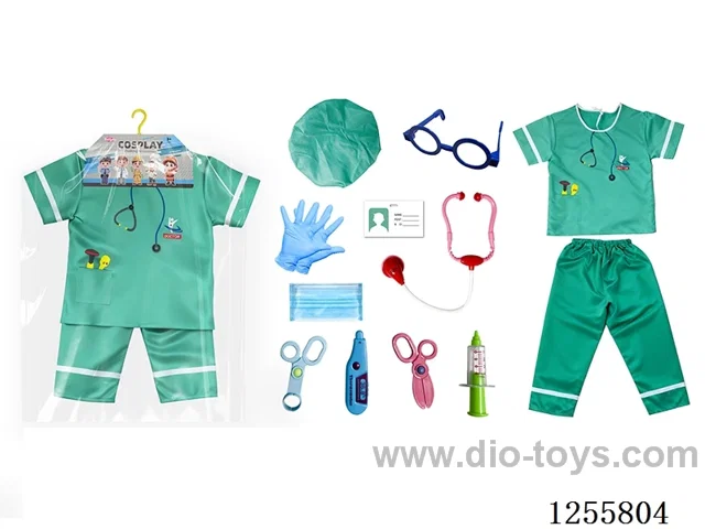 Cosplay Green Scrubs