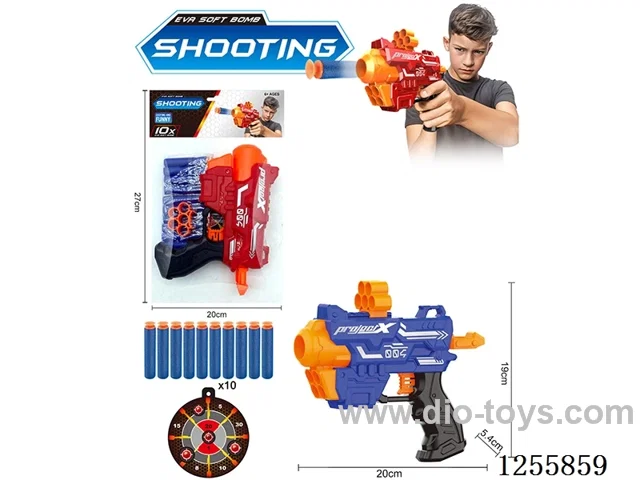 Manual soft bullet gun 2 colors