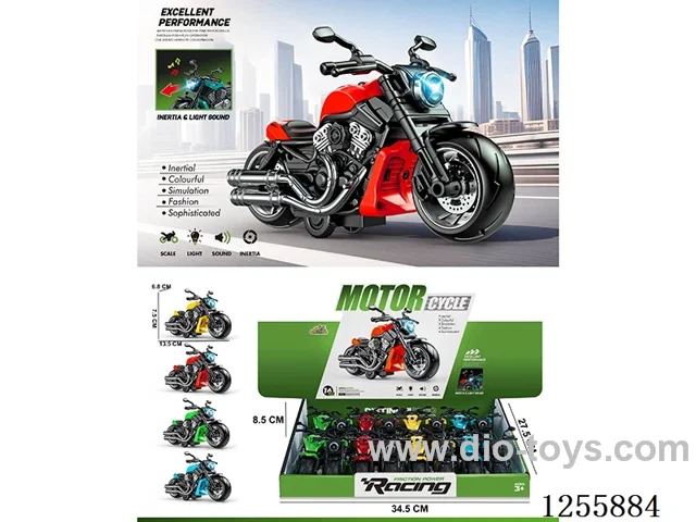 Inertia motorcycle W L/M 16PCS