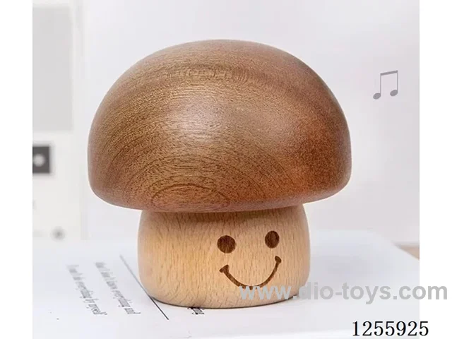 Mushroom head music box